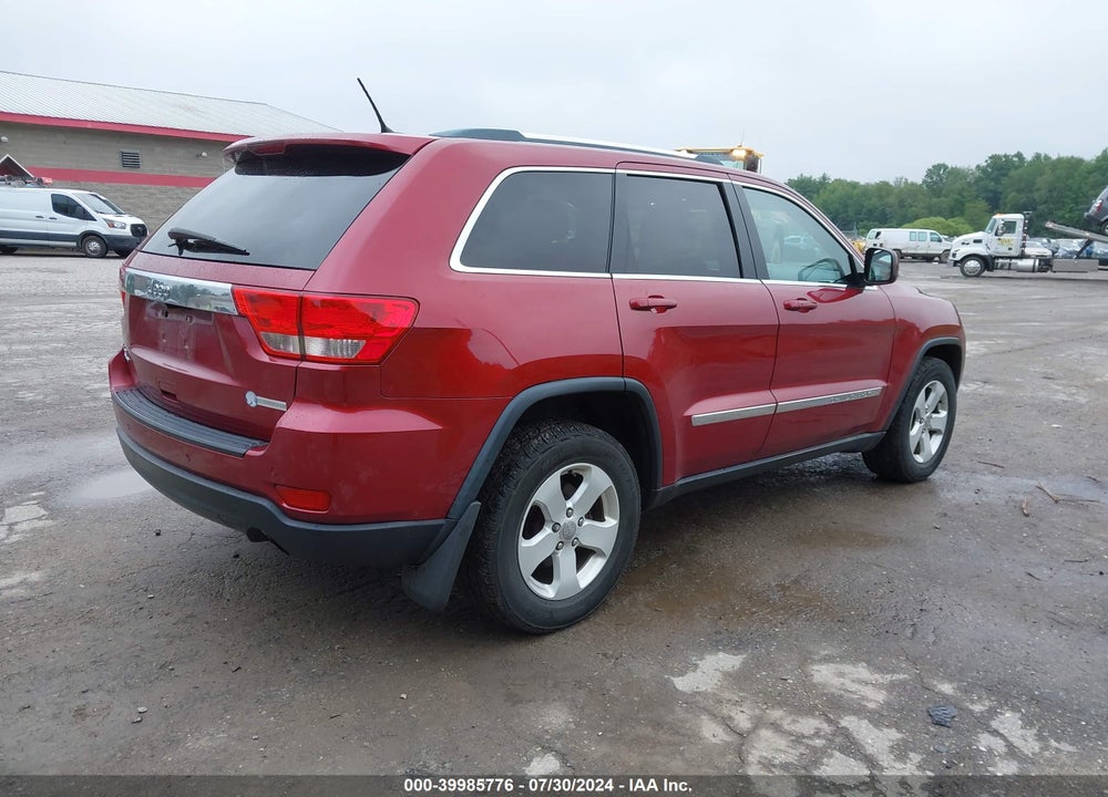 2012 JEEP GRAND CHEROKEE LAREDO VIN: 1C4RJFAG1CC303309
