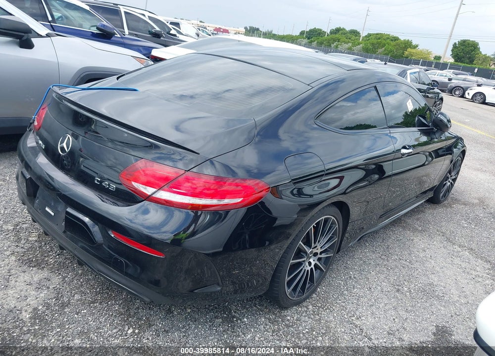 2017 MERCEDES-BENZ AMG C 43 4MATIC VIN: WDDWJ6EB8HF456251
