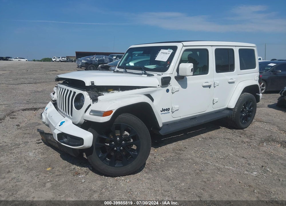 2021 JEEP WRANGLER 4XE UNLIMITED HIGH ALTITUDE 4X4 VIN: 1C4JJXP67MW789335