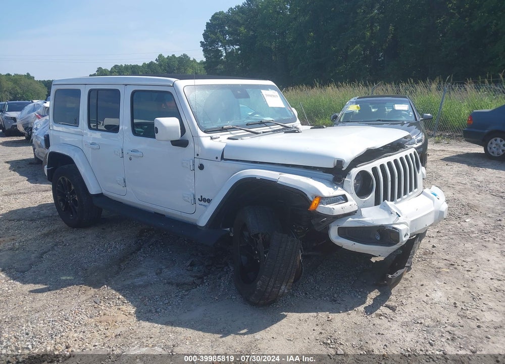 2021 JEEP WRANGLER 4XE UNLIMITED HIGH ALTITUDE 4X4 VIN: 1C4JJXP67MW789335