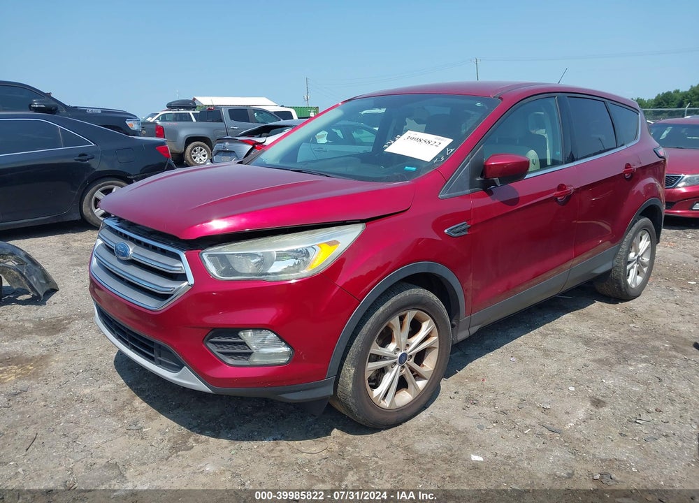 2017 FORD ESCAPE SE VIN: 1FMCU0G99HUB91245
