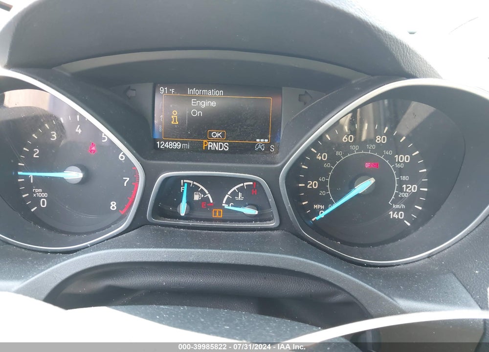 2017 FORD ESCAPE SE VIN: 1FMCU0G99HUB91245