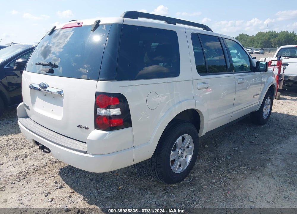 2008 FORD EXPLORER VIN: 1FMEU73E78UA33314