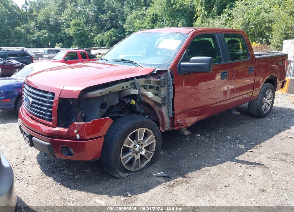 2014 FORD F-150 STX VIN: 1FTFW1EF9EKF67041