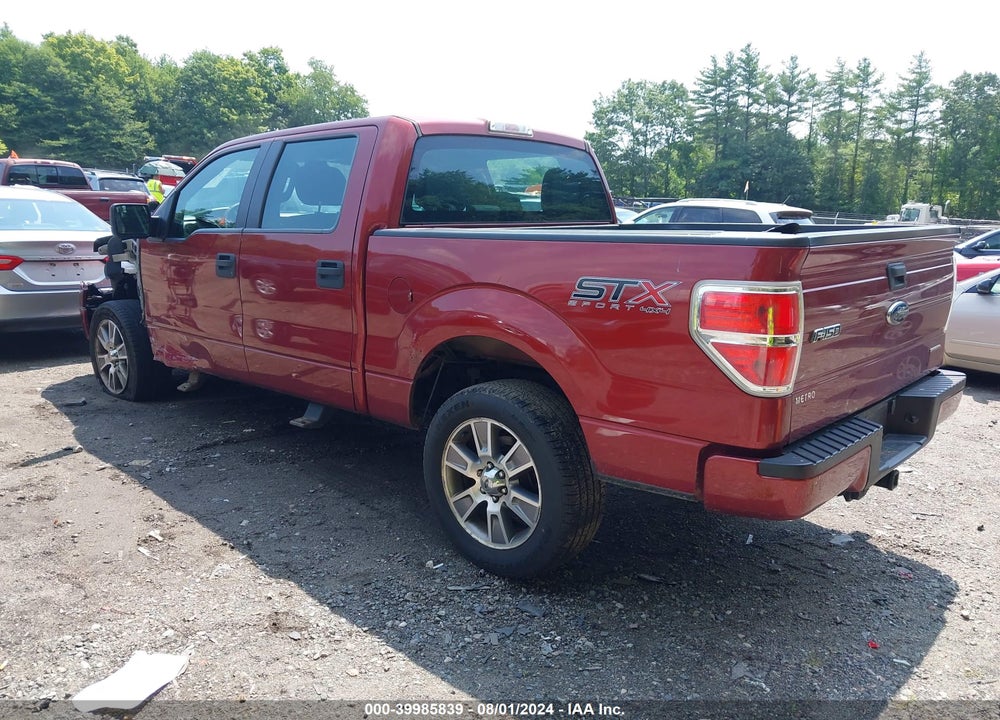 2014 FORD F-150 STX VIN: 1FTFW1EF9EKF67041
