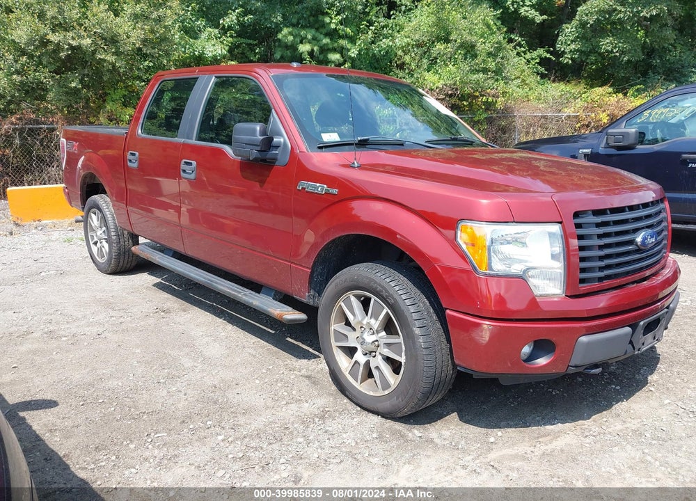2014 FORD F-150 STX VIN: 1FTFW1EF9EKF67041