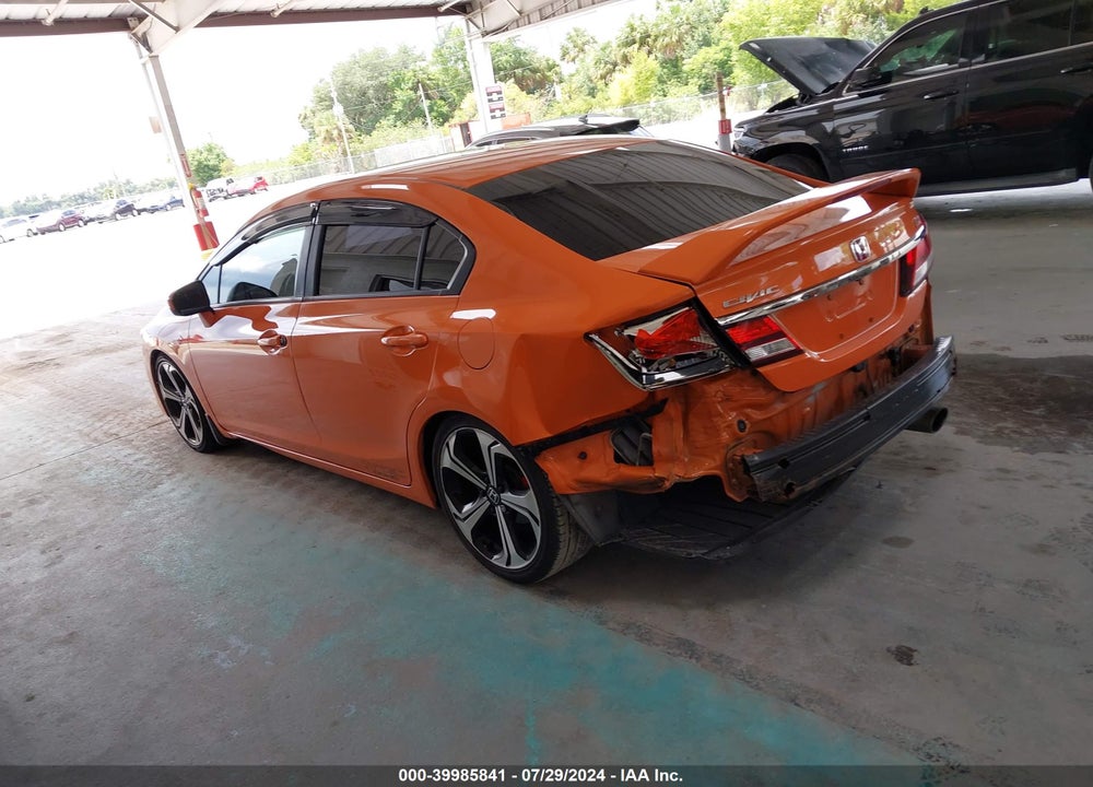 2014 HONDA CIVIC SI VIN: 2HGFB6E51EH703221