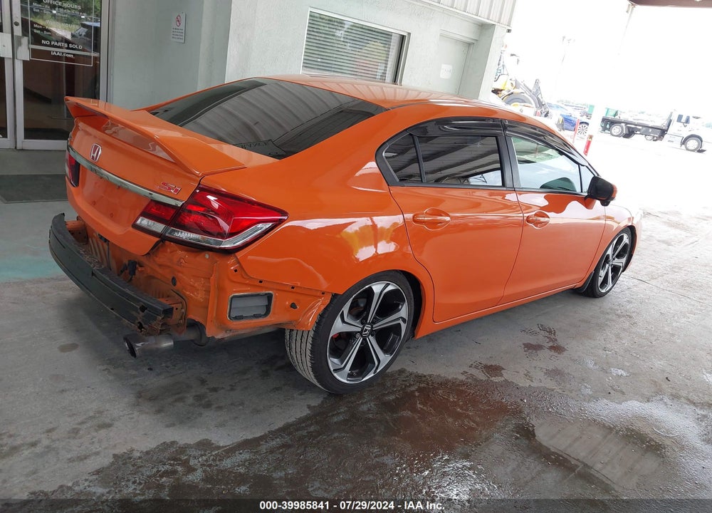 2014 HONDA CIVIC SI VIN: 2HGFB6E51EH703221