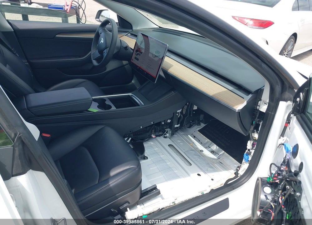 2021 TESLA MODEL 3 STANDARD RANGE PLUS REAR-WHEEL DRIVE VIN: 5YJ3E1EA4MF046458