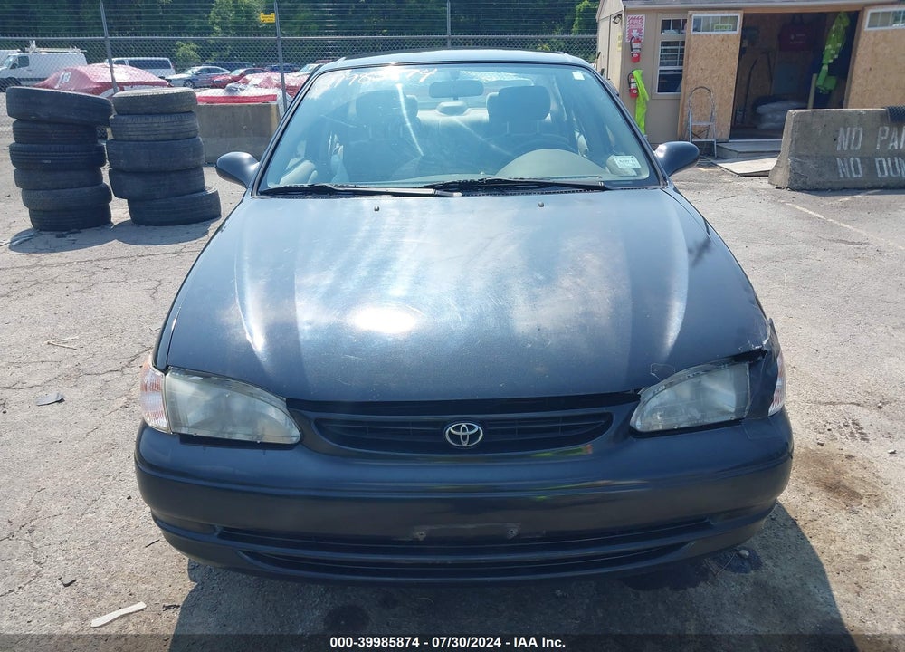 1998 TOYOTA COROLLA LE VIN: 2T1BR18E9WC088033