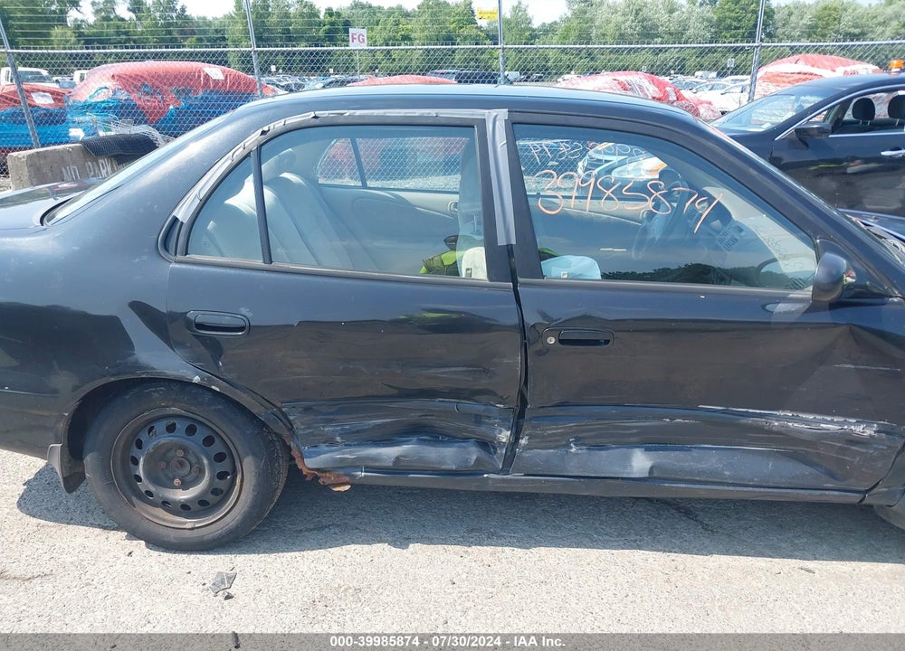 1998 TOYOTA COROLLA LE VIN: 2T1BR18E9WC088033