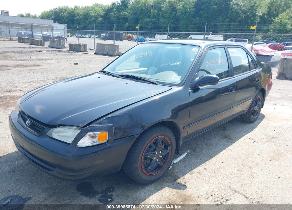 1998 TOYOTA COROLLA LE VIN: 2T1BR18E9WC088033