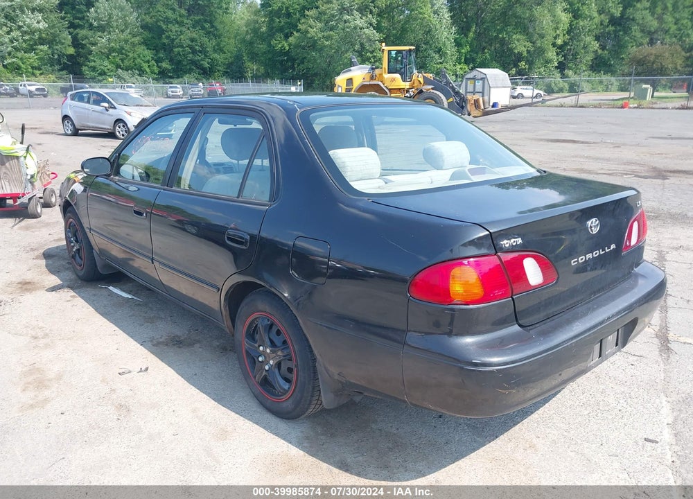 1998 TOYOTA COROLLA LE VIN: 2T1BR18E9WC088033