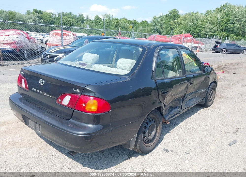 1998 TOYOTA COROLLA LE VIN: 2T1BR18E9WC088033