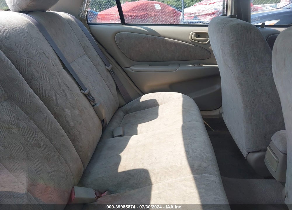 1998 TOYOTA COROLLA LE VIN: 2T1BR18E9WC088033