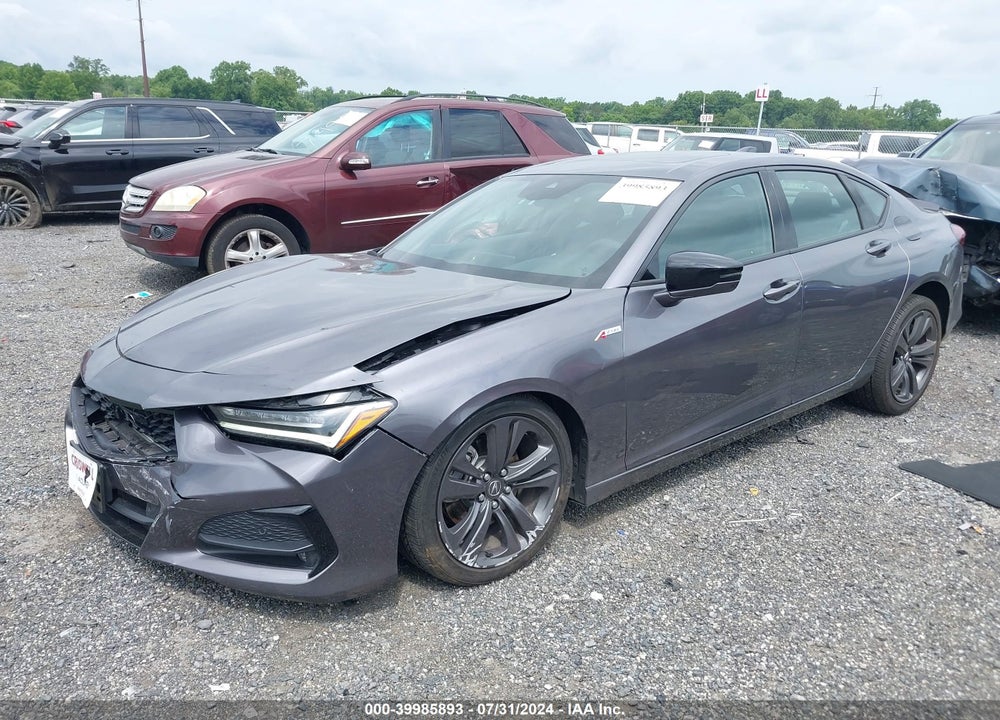 2022 ACURA TLX A-SPEC PACKAGE VIN: 19UUB5F57NA002438