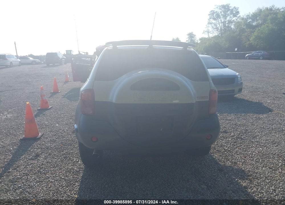 1999 ISUZU VEHICROSS VIN: JACCN57X3X7991855
