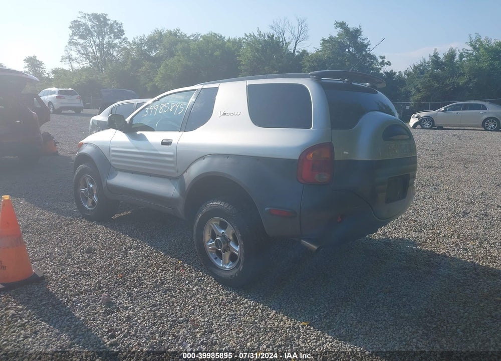 1999 ISUZU VEHICROSS VIN: JACCN57X3X7991855