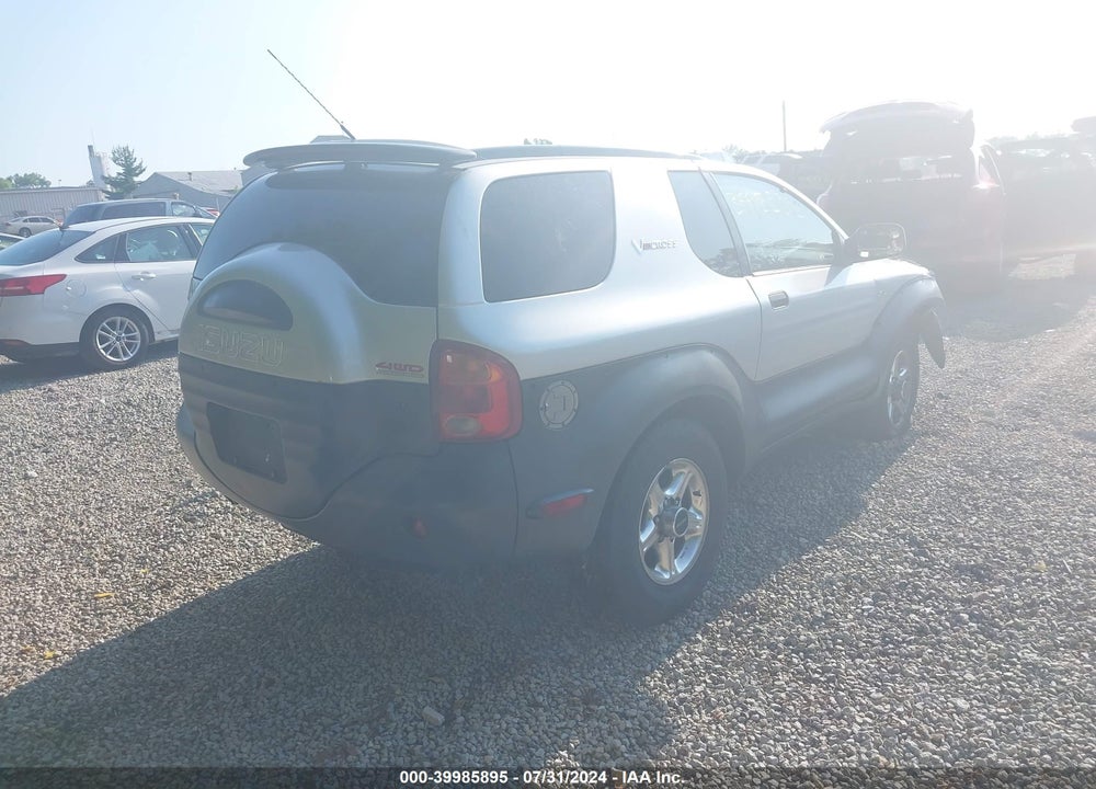 1999 ISUZU VEHICROSS VIN: JACCN57X3X7991855