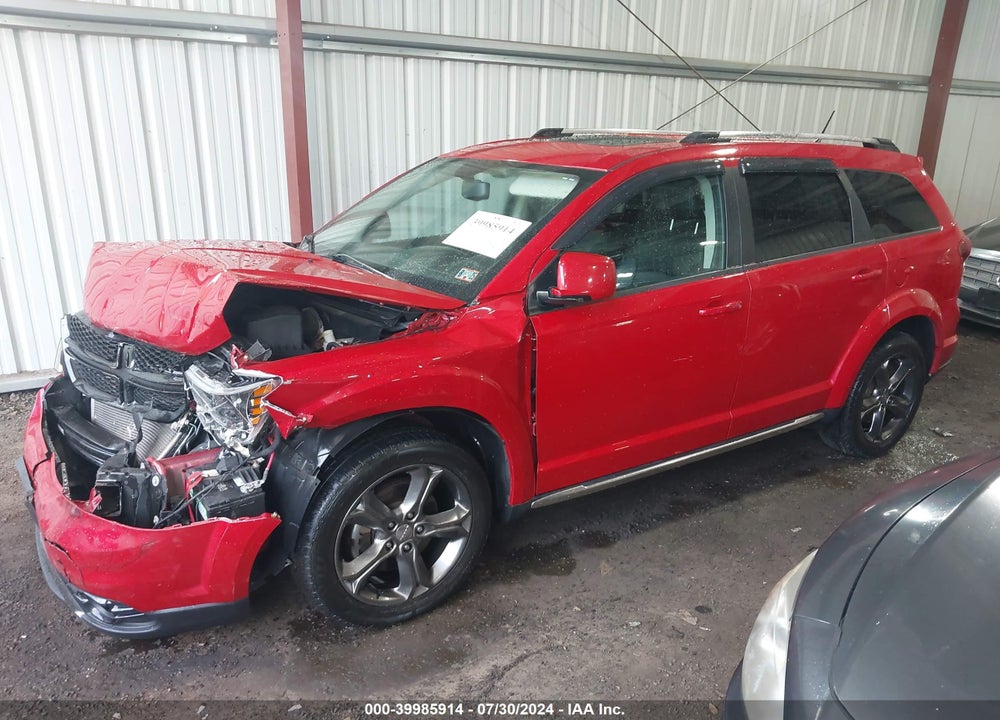 2016 DODGE JOURNEY CROSSROAD PLUS VIN: 3C4PDDGG5GT124789
