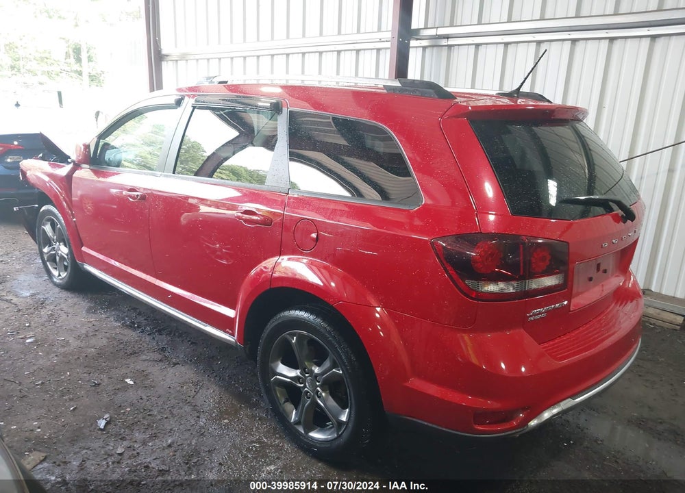 2016 DODGE JOURNEY CROSSROAD PLUS VIN: 3C4PDDGG5GT124789