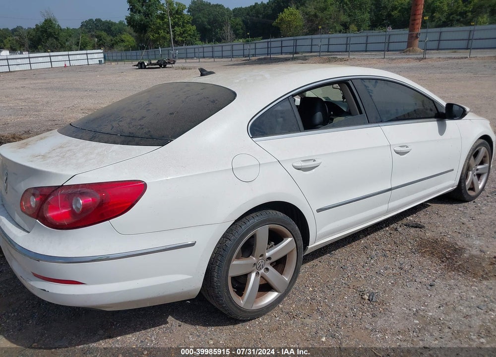 2010 VOLKSWAGEN CC SPORT VIN: WVWML7AN6AE504455