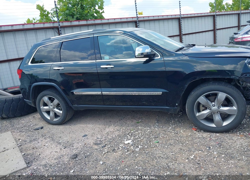 2013 JEEP GRAND CHEROKEE OVERLAND VIN: 1C4RJFCT6DC648525