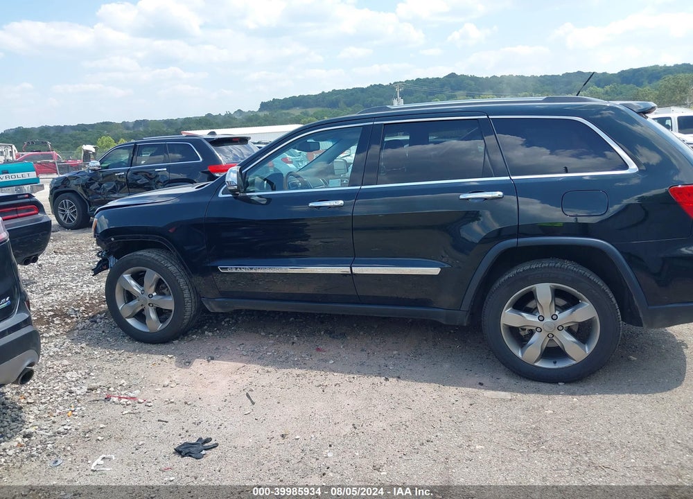 2013 JEEP GRAND CHEROKEE OVERLAND VIN: 1C4RJFCT6DC648525