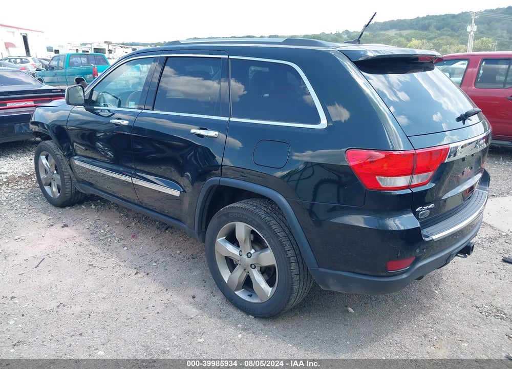 2013 JEEP GRAND CHEROKEE OVERLAND VIN: 1C4RJFCT6DC648525