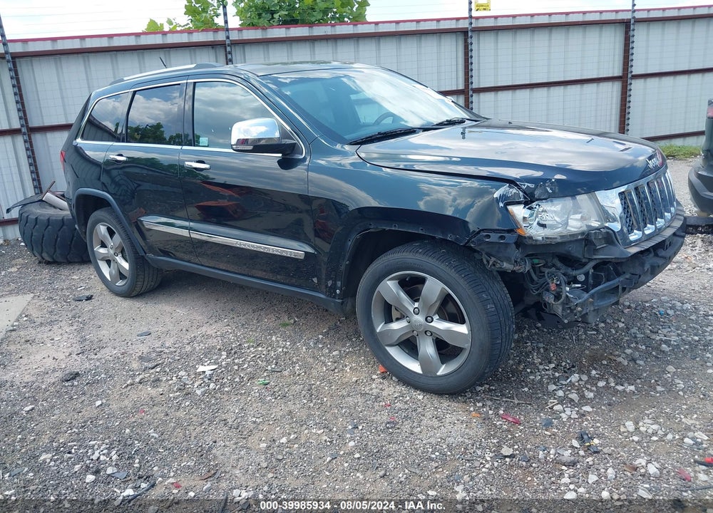 2013 JEEP GRAND CHEROKEE OVERLAND VIN: 1C4RJFCT6DC648525