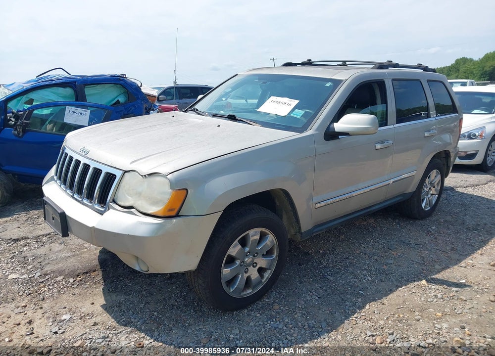 2008 JEEP GRAND CHEROKEE LIMITED VIN: 1J8HR58N88C186587