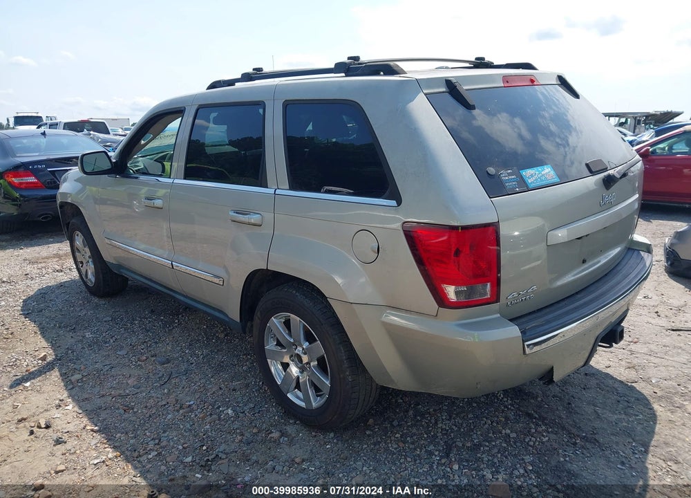 2008 JEEP GRAND CHEROKEE LIMITED VIN: 1J8HR58N88C186587