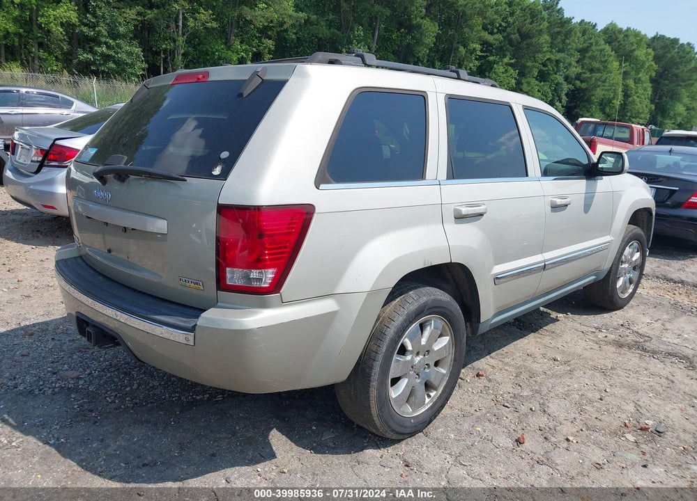 2008 JEEP GRAND CHEROKEE LIMITED VIN: 1J8HR58N88C186587