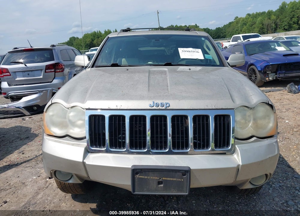 2008 JEEP GRAND CHEROKEE LIMITED VIN: 1J8HR58N88C186587