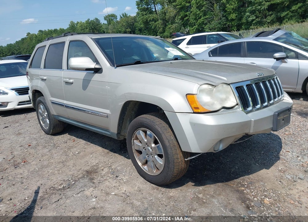2008 JEEP GRAND CHEROKEE LIMITED VIN: 1J8HR58N88C186587