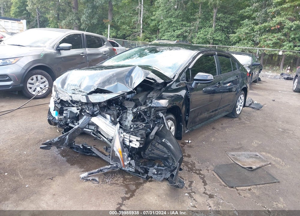 2022 TOYOTA COROLLA LE VIN: JTDEPMAE5NJ224644
