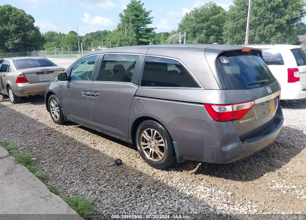 2011 HONDA ODYSSEY EX-L VIN: 5FNRL5H66BB066271