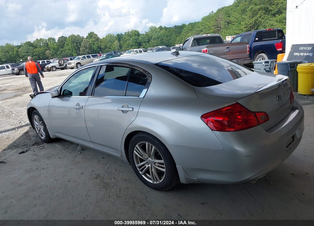 2012 INFINITI G25 JOURNEY VIN: JN1DV6AP6CM810377