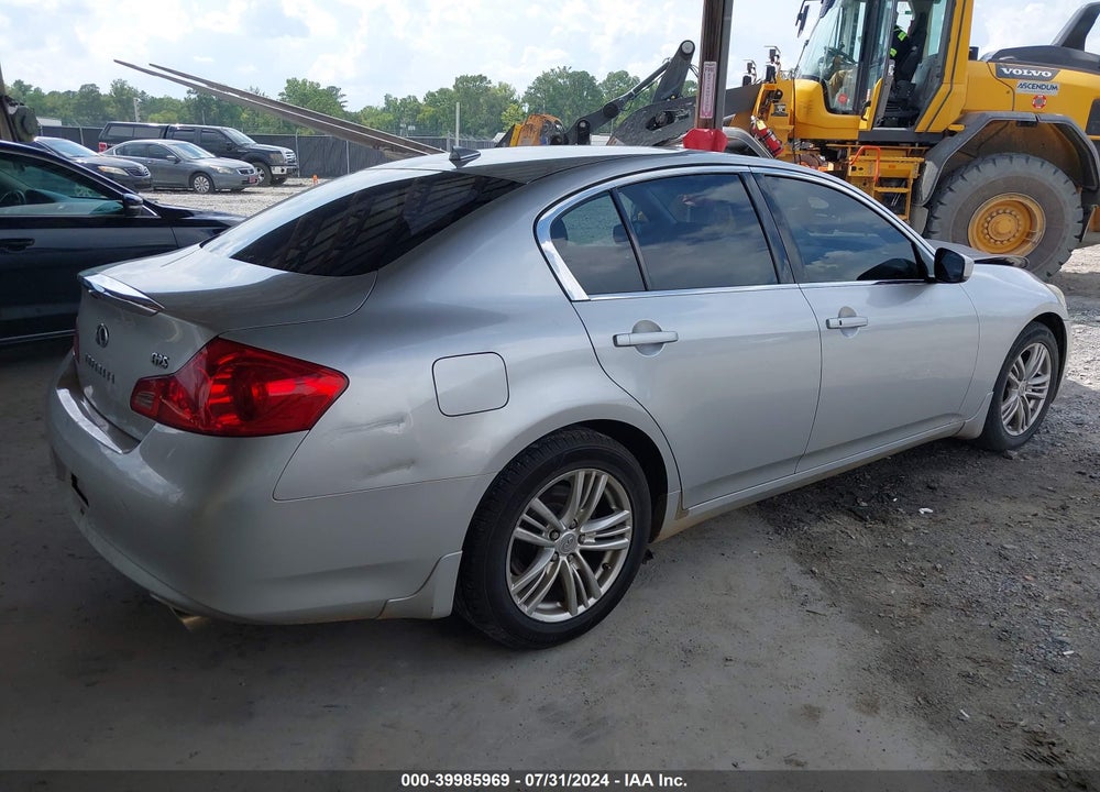 2012 INFINITI G25 JOURNEY VIN: JN1DV6AP6CM810377