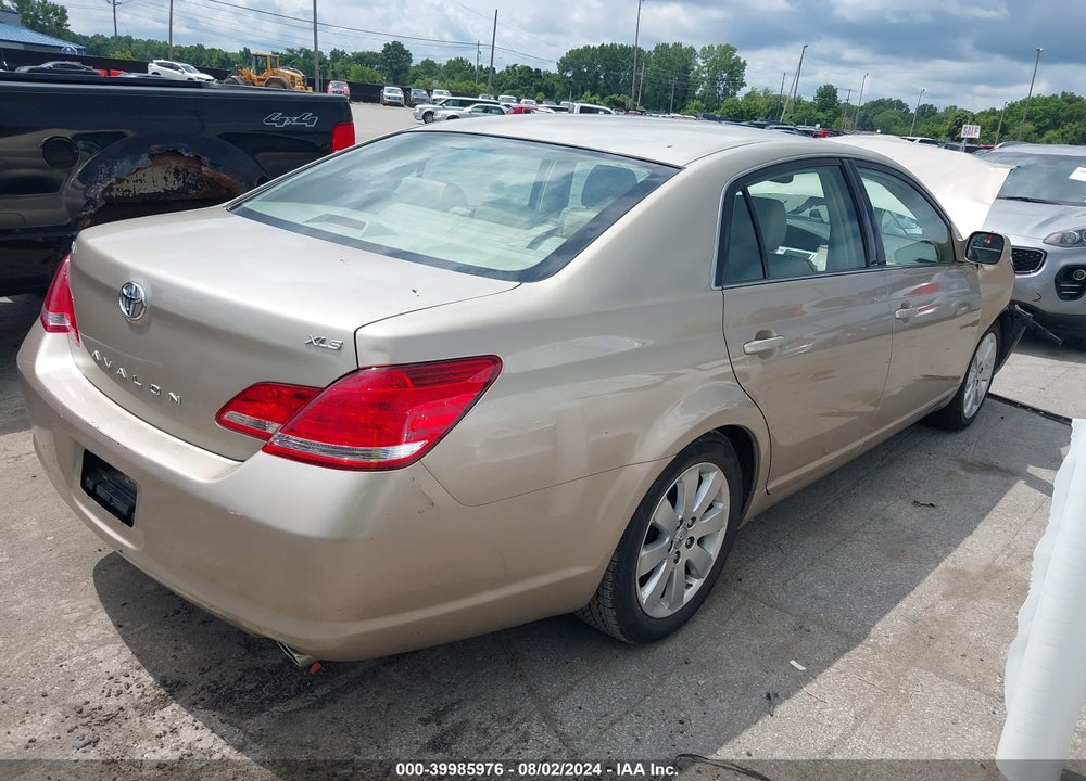 2007 TOYOTA AVALON XLS VIN: 4T1BK36B17U197336