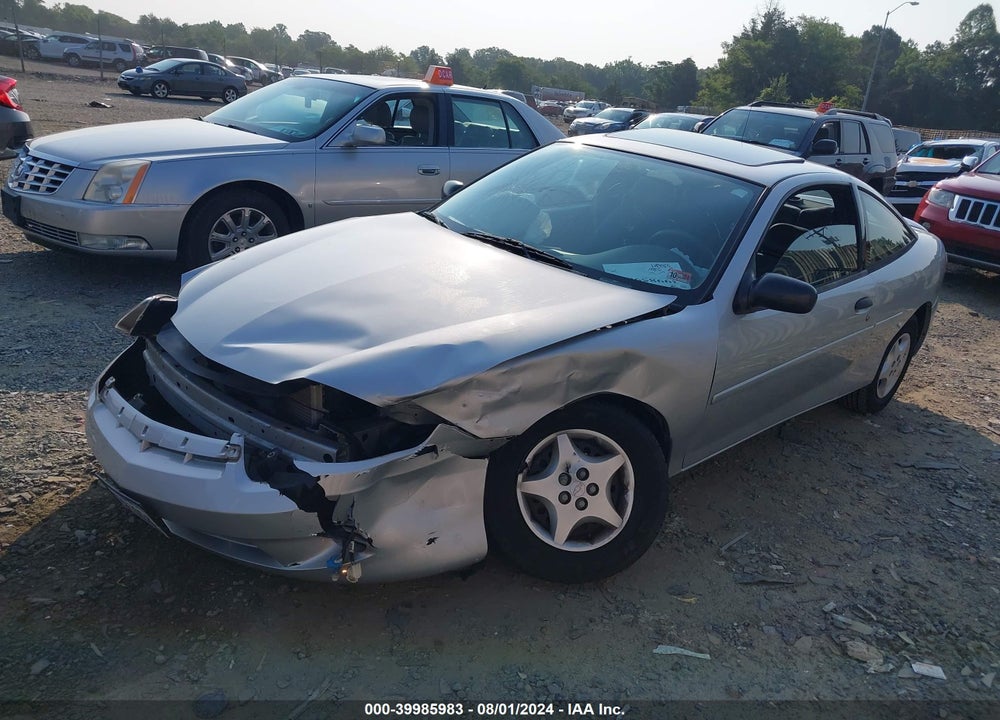 2003 CHEVROLET CAVALIER VIN: 1G1JC12F737383474
