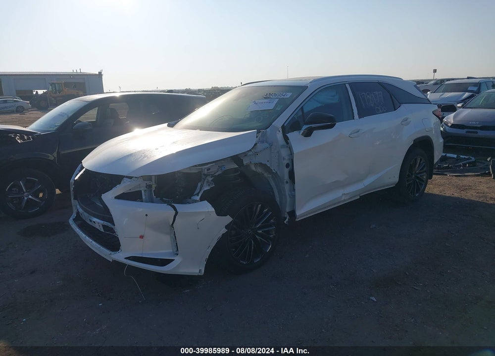 2022 LEXUS RX 450HL VIN: JTJHGKFA1N2021605