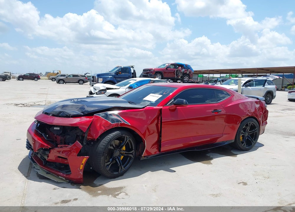 2021 CHEVROLET CAMARO RWD 1SS VIN: 1G1FF1R77M0104790