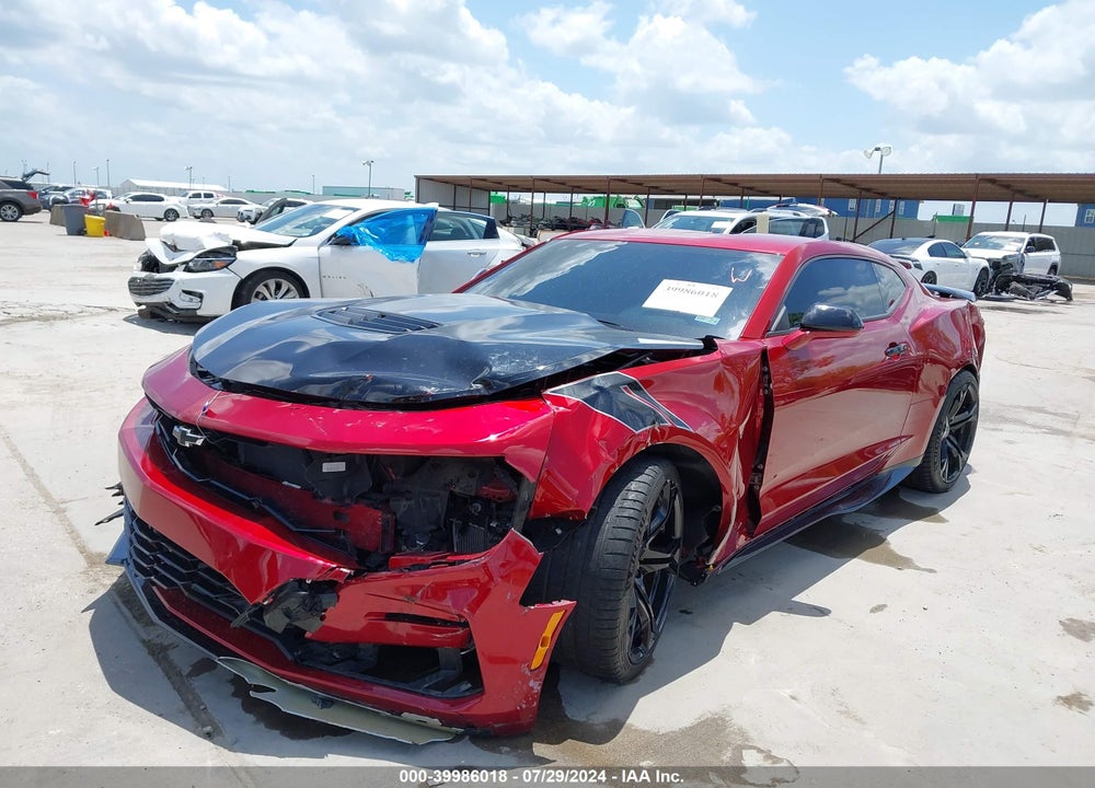 2021 CHEVROLET CAMARO RWD 1SS VIN: 1G1FF1R77M0104790