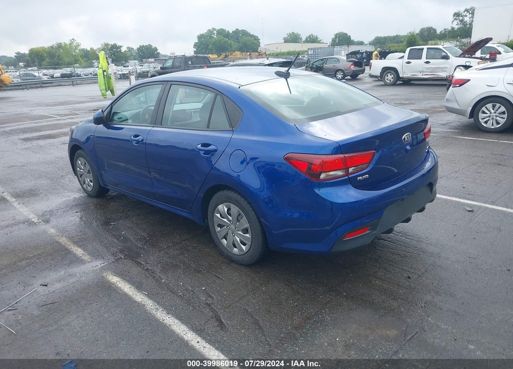 2020 KIA RIO S VIN: 3KPA24AD2LE260516