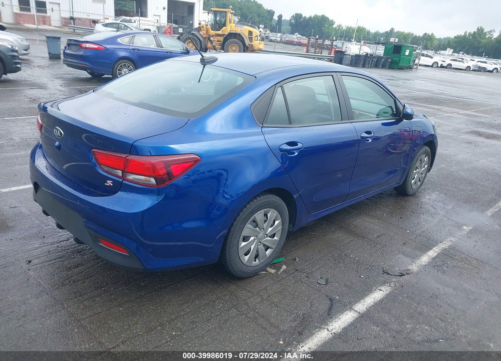 2020 KIA RIO S VIN: 3KPA24AD2LE260516