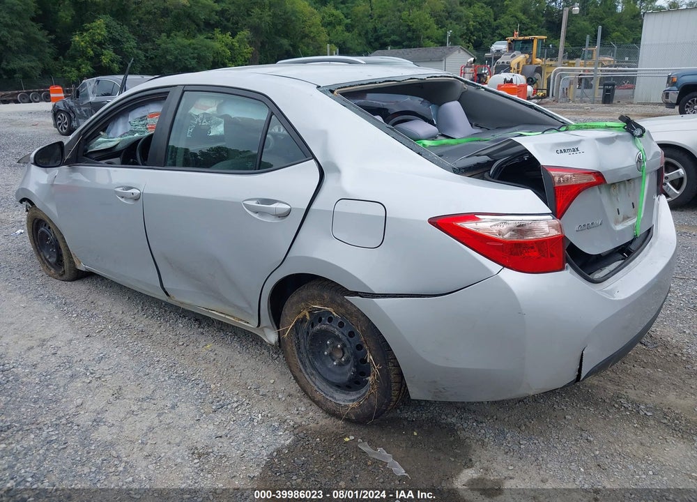 2017 TOYOTA COROLLA LE VIN: 2T1BURHE4HC921043