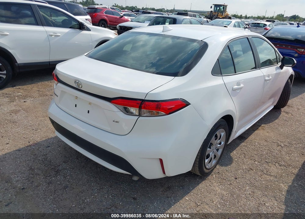 2022 TOYOTA COROLLA LE VIN: 5YFEPMAE1NP333582