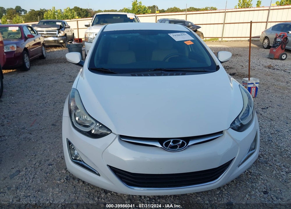 2014 HYUNDAI ELANTRA SE VIN: 5NPDH4AE5EH498623