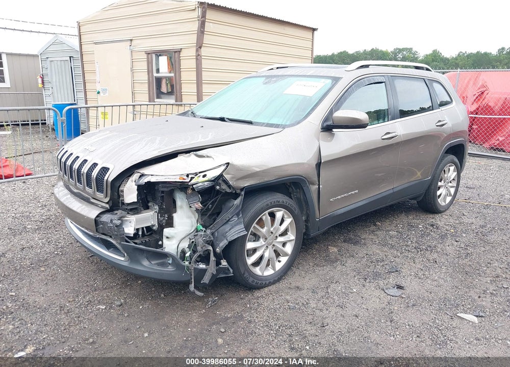 2017 JEEP CHEROKEE LIMITED FWD VIN: 1C4PJLDB8HW604655